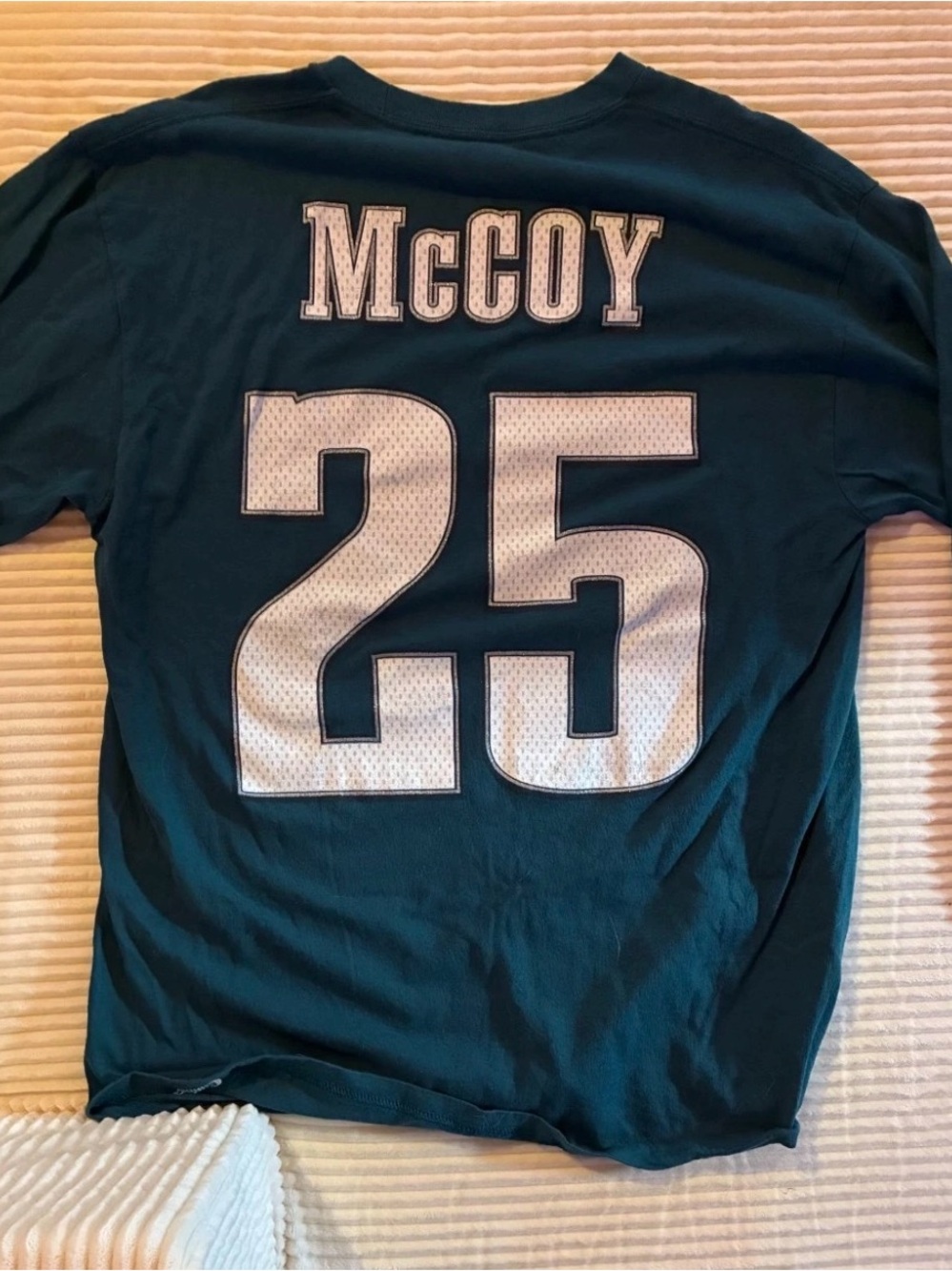LeSean McCoy #25 Philadelphia Eagles Graphic Men’s Long Sleeve Shirt Jersey